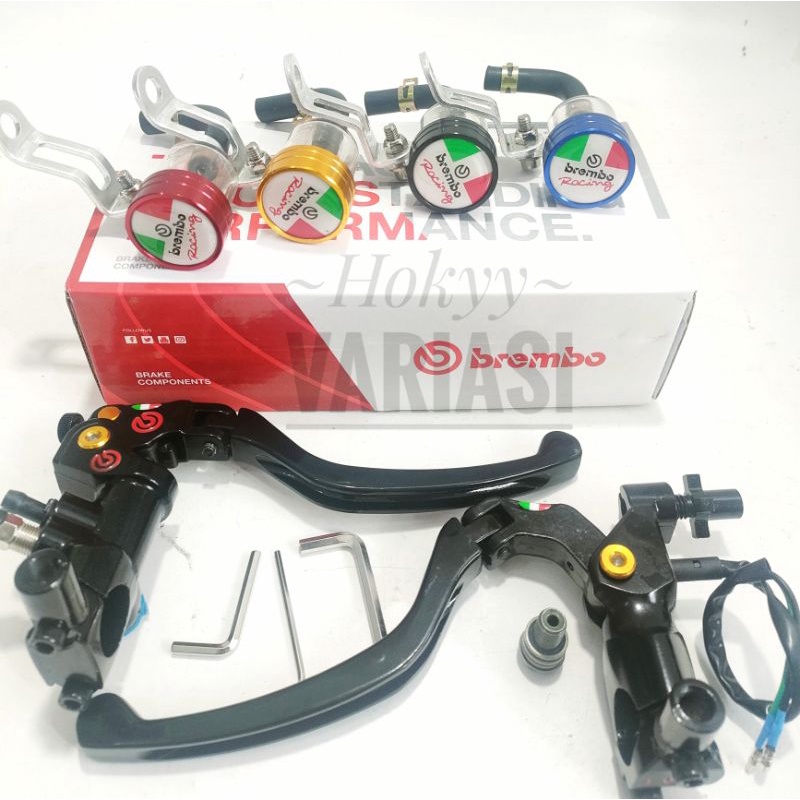 Master rem Brembo izumi full black master rem Izumi cnc motor KLX ninja Vario  matic/kopling