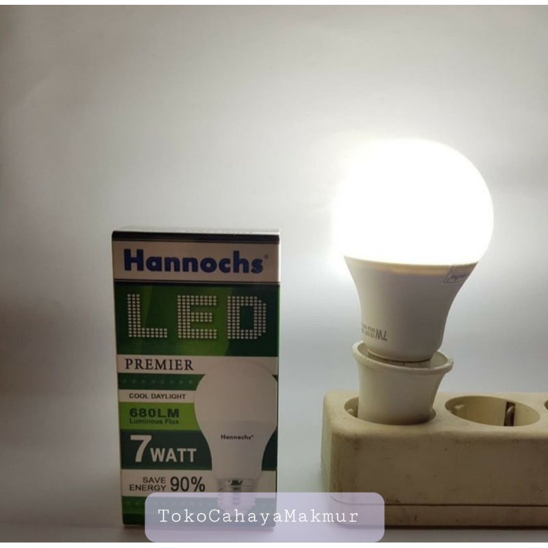 Lampu LED Premier 7w 7watt Hannochs Hemat Energy