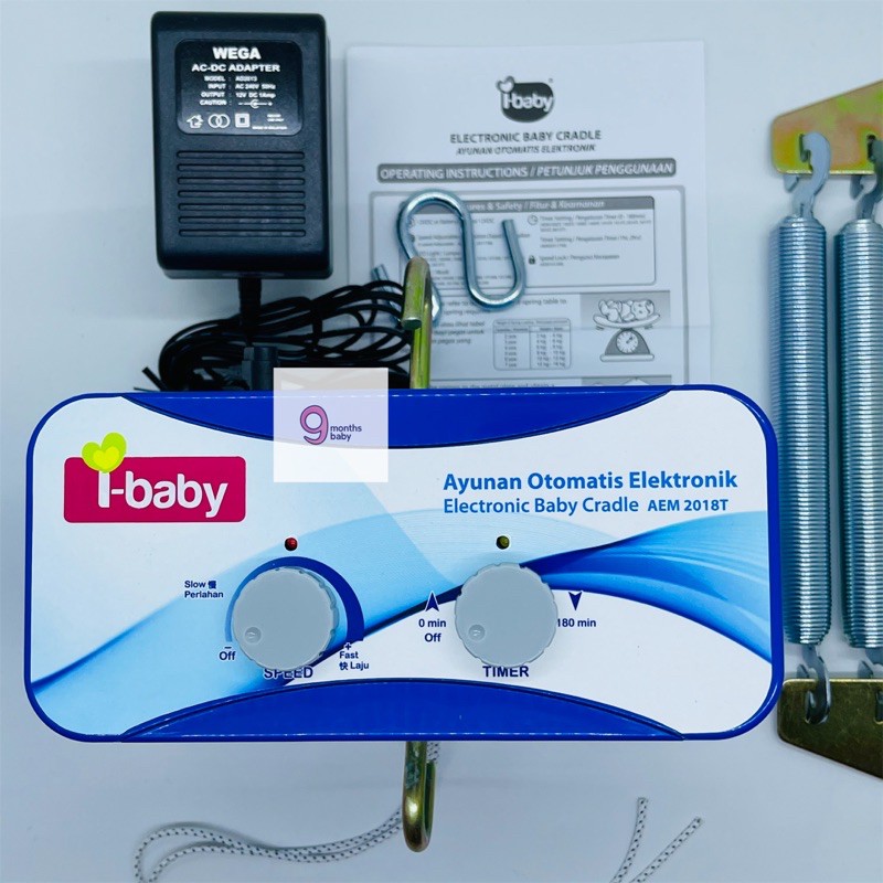 Makassar - Ayunan Listrik iBaby + Timer Lullaby Premium / Ayunan Bayi Elektrik / Ayunan Elektrik