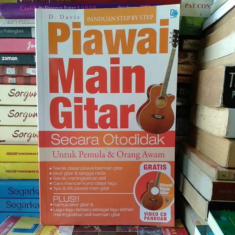 

Buku Piawai main gitar secara Otodidak-D.Davis