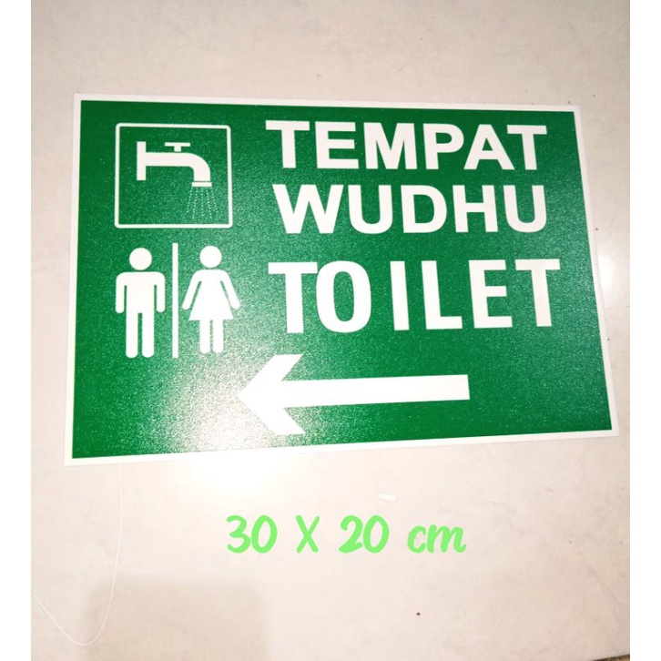 

STIKER TEMPAT WUDHU DAN TOILET