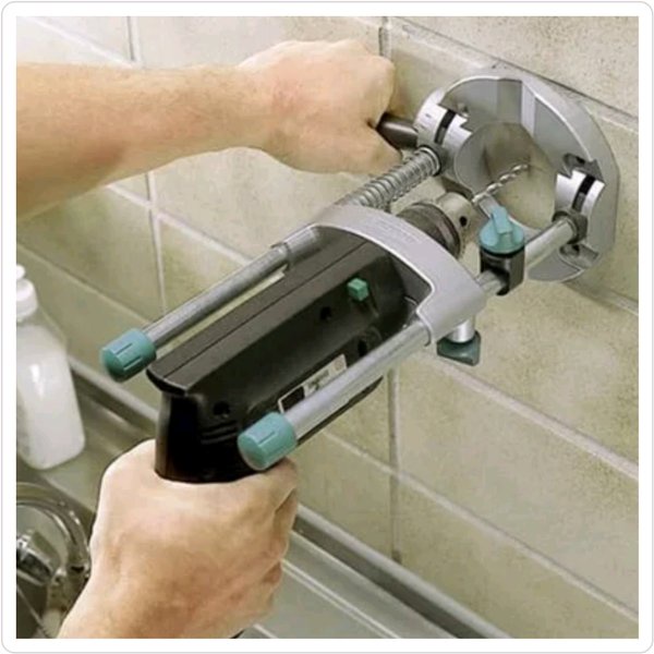 Dudukan Mesin Bor Bisa Miring Bisa Lurus Mobile Drill Stand Guide Holder Bracket Braket Jig Penahan Pegangan Tangan