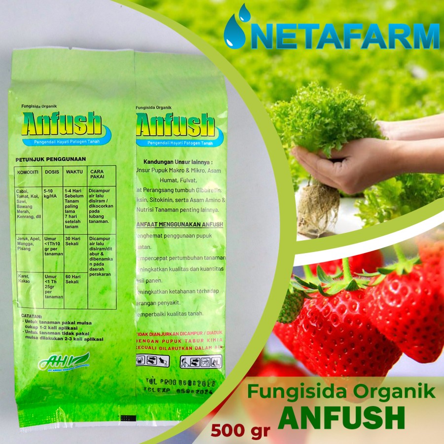 Pupuk Fungisida Organik Tricoderma Gliocaldium ANFUSH - 500gr 1pcs