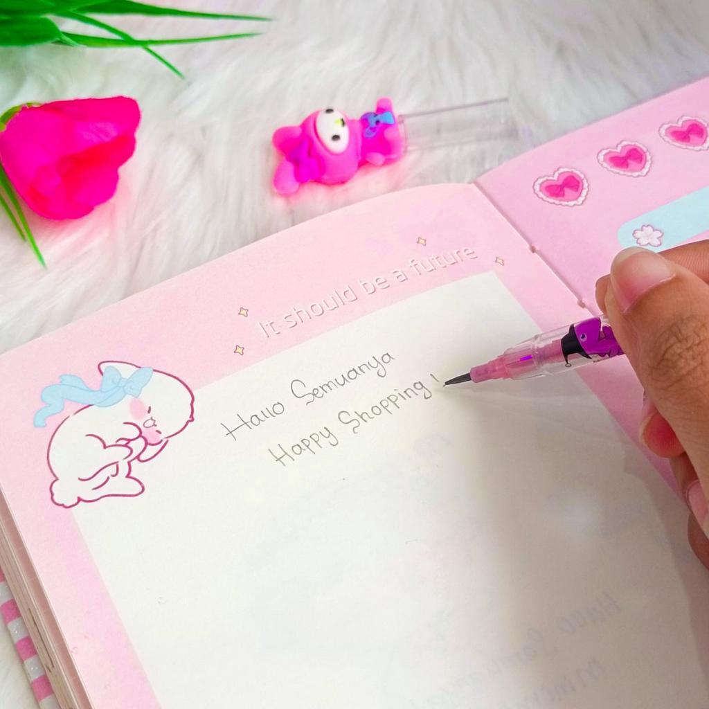 &quot;12 PCS PENSIL SUSUN SANRIO PENCIL PELURU BENSIA REFILL ORIGINAL UNTUK UJIAN ALAT TULIS SEKOLAH KARAKTER  UNIK LUCU MURAH COD&quot;