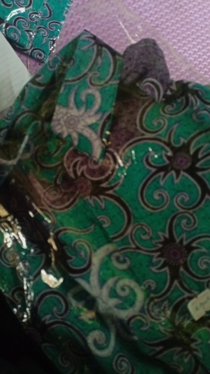 Batik Couple Keluarga - Sania Ruffle Ori Ndoro Jowi Dnt Sogan Cumi Tosca