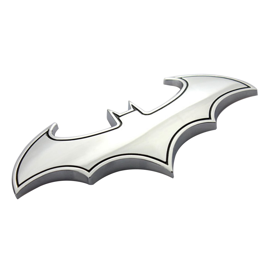 Stiker Emblem Batman / 3D Batman Emblem Full Metal