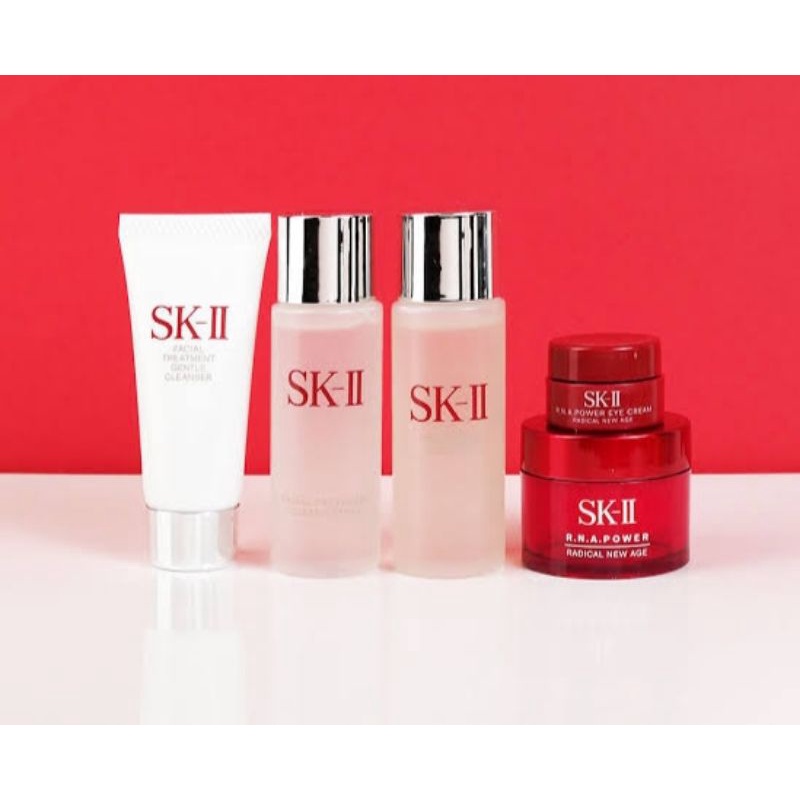 SK II PAKETAN TRAVEL ANTI AGING 5 item ( pitera experience kit 8)