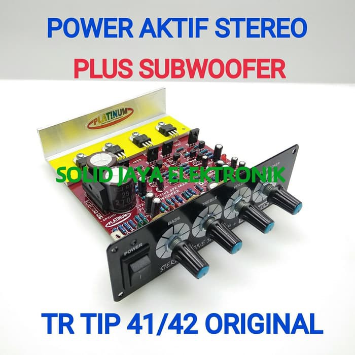 KIT POWER SPEAKER AKTIF DMS-1050 TR FINAL ASLI TIP41 TIP42 TRANSISTOR ASLI TIP 41 42 ORIGINAL PLUS PSU TONE PANEL TIP ACTIVE DMS1050 DMS 1050 DMS-1050 PLATINUM ASLI ORI ORIGINAL