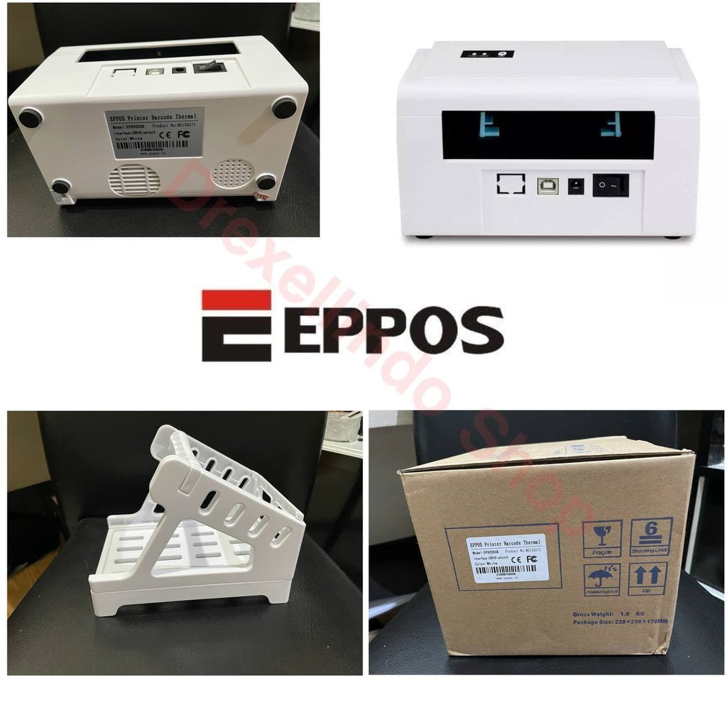 Printer Label Barcode Stiker EPPOS EP9200UB ZJ9200 USB BLUETOOTH ZJ-9200