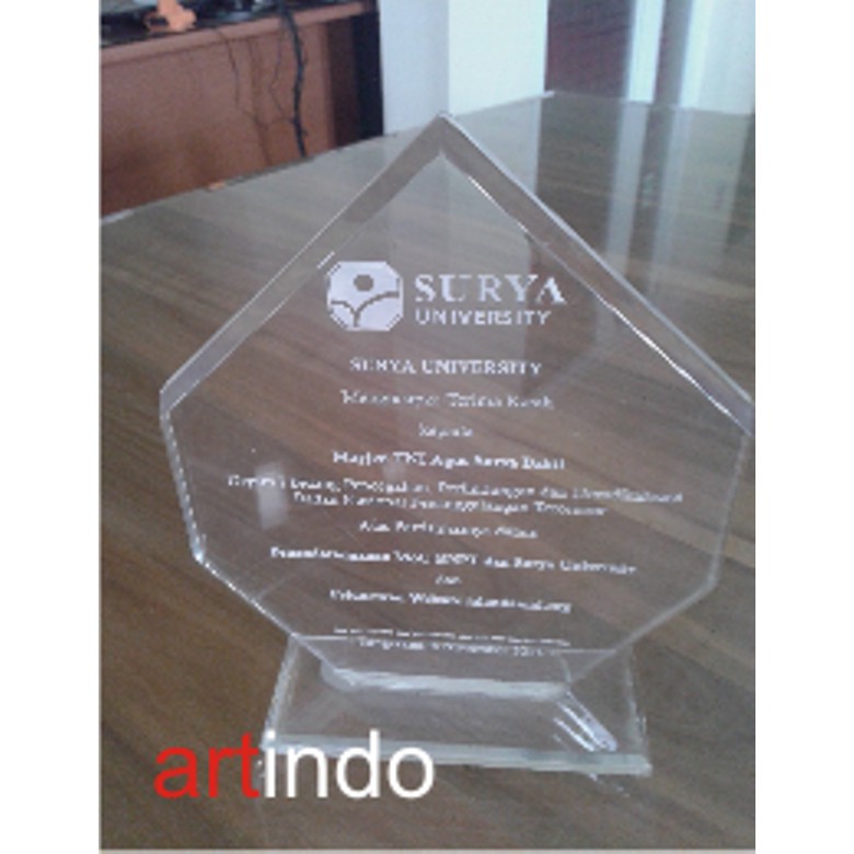 

Plakat Akrilik PL17 atau piala acrylic