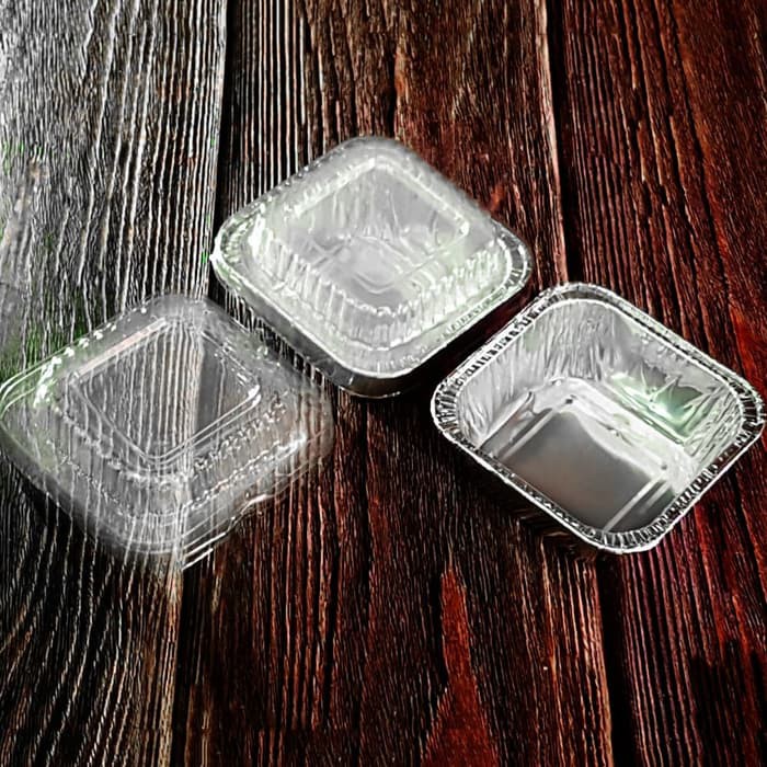 Tutup Lid K95 OX100 50 pc Tray Aluminium Foil Kotak Cetakan Kue ck518