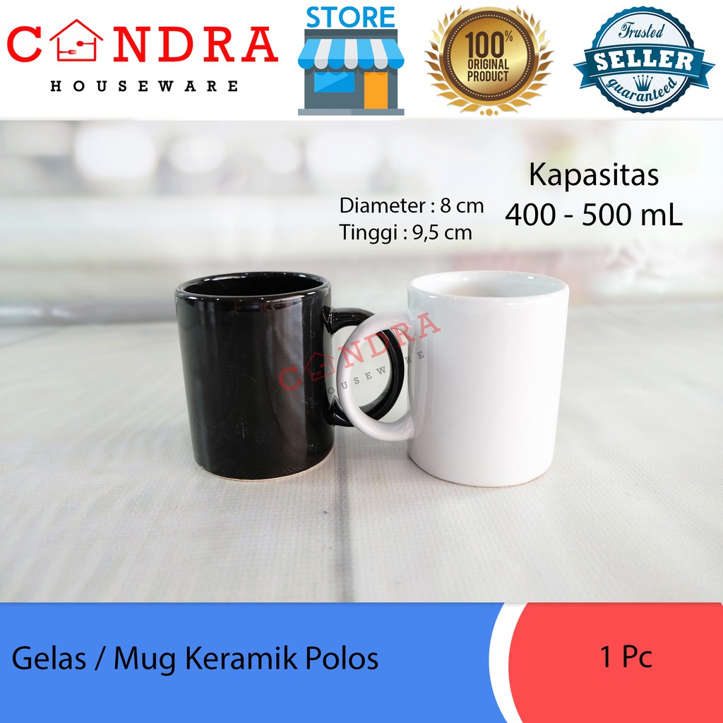 Jual Mug Keramik / Gelas Keramik Polos SNI Shopee Indonesia