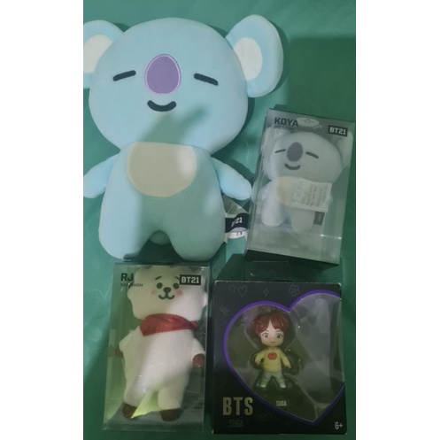 BT21 RJ Koya bagcharm boneka doll mattel suga