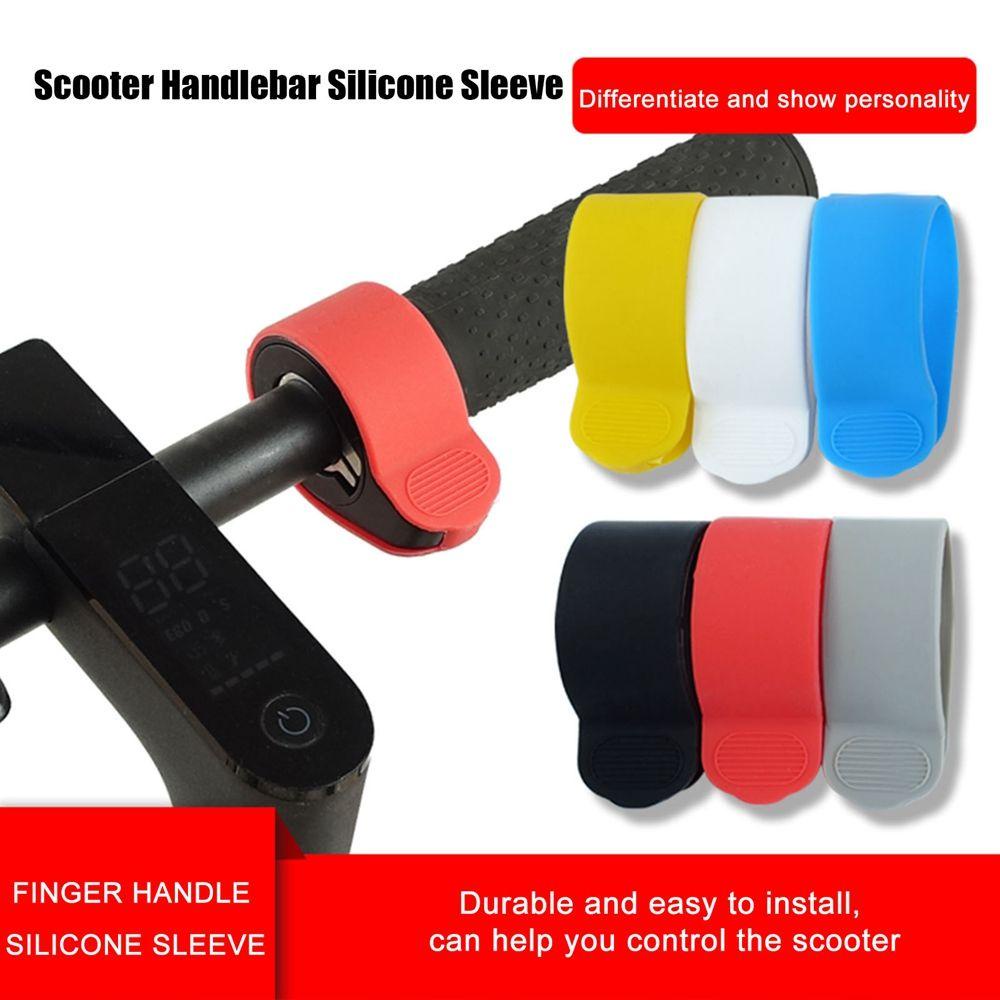 Selongsong Silikon Nanas 6warna G30 Scooter Part Aksesoris Thumb Throttle Accelerator