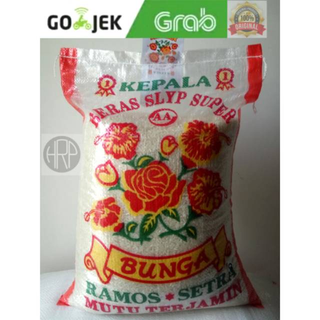 

Beras Setra Ramos Slyp PREMIUM Cap Bunga 10KG - Cap Kembang