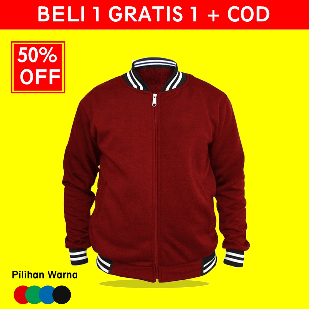 NEW VARSITY JAKET BOMBER-PRIA/WANITA