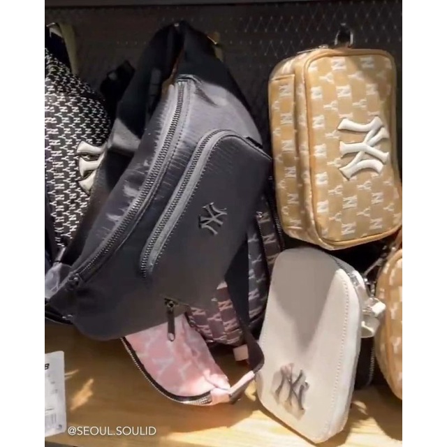 MLB JACQUARD HOBO BAG