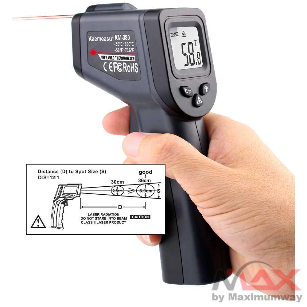 Termometer Infrared Thermometer Gun suhu badan tembak Digital Handheld Non Contact tanpa sentuh