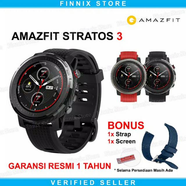 Amazfit Stratos 3 International version.