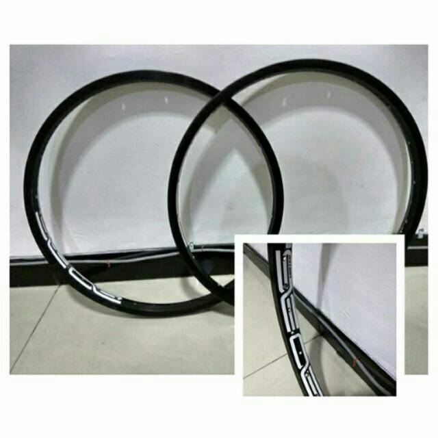 VELG BMX 20 x 1.50 UNITED BLACK SEPASANG