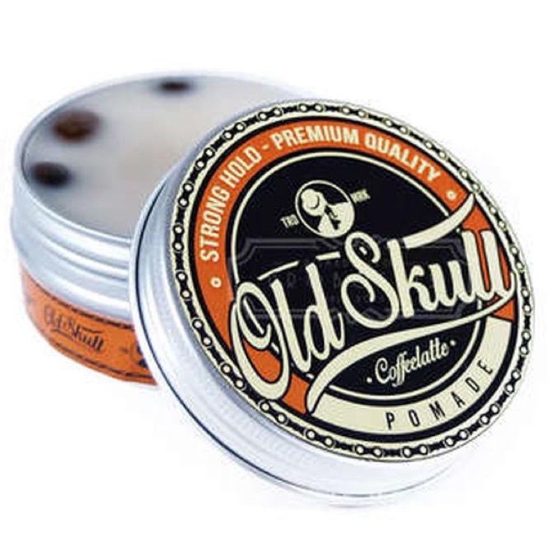 POMADE OLDSKULL/ OLDSKULL MEDIUM HOLD/ STRONG HOLD AROMA BUBBLEGUM/ COFFEELATTEE