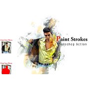 Paint Strokes - Photoshop Action