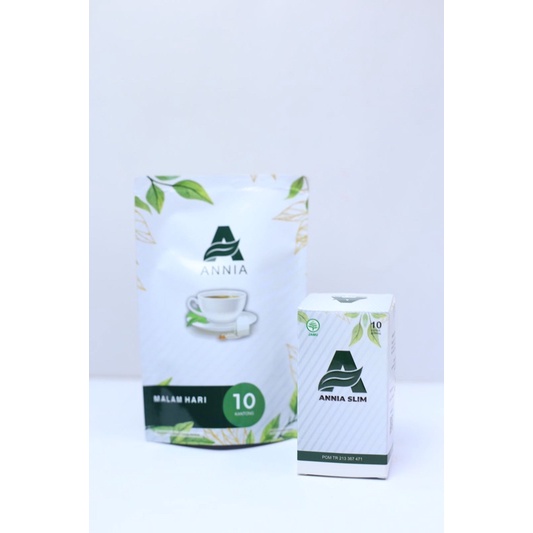 Obat Diet Pelangsing Annia Fast Slim Herbal Paket 10 hari Turun 2-7 Kg BPOM ✅ RESELLER RESMI ✅