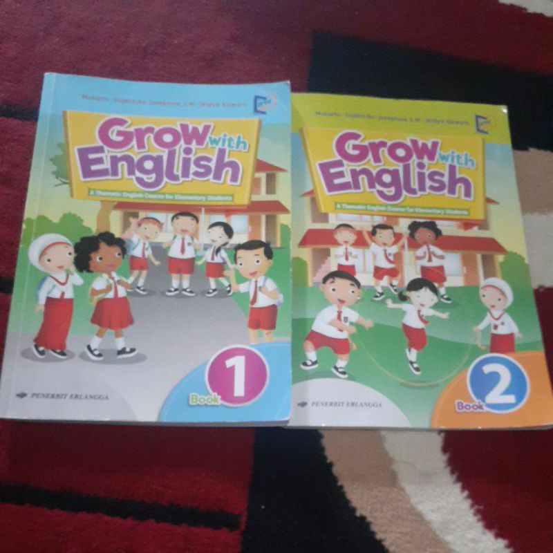 

Grow With Engglish kelas 1 Sd bekas pakai