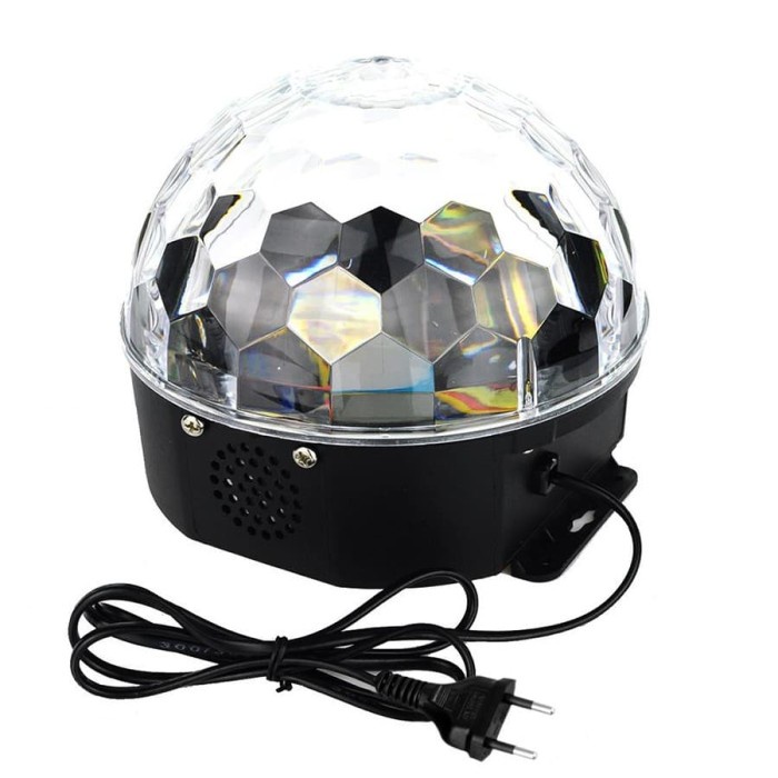 Lampu LED RGB Disko DJ / Crystal Disco Magic Ball Dugem