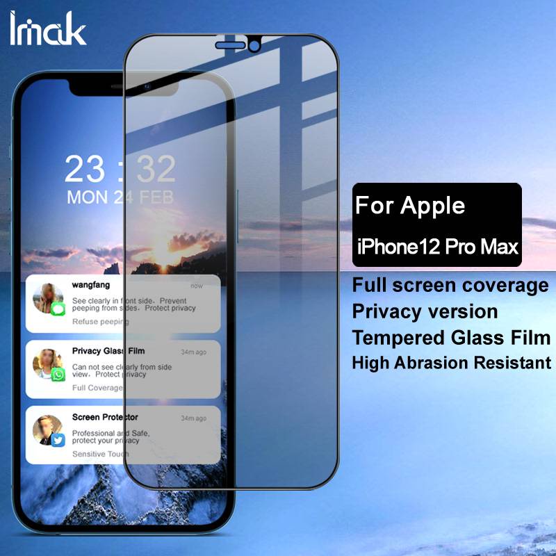 Privacy Anti Glare Peeping Full Screen Protector For iPhone 13 Pro Max mini Tempered Glass HD Front Film For iPhone 12 Pro Max Mini