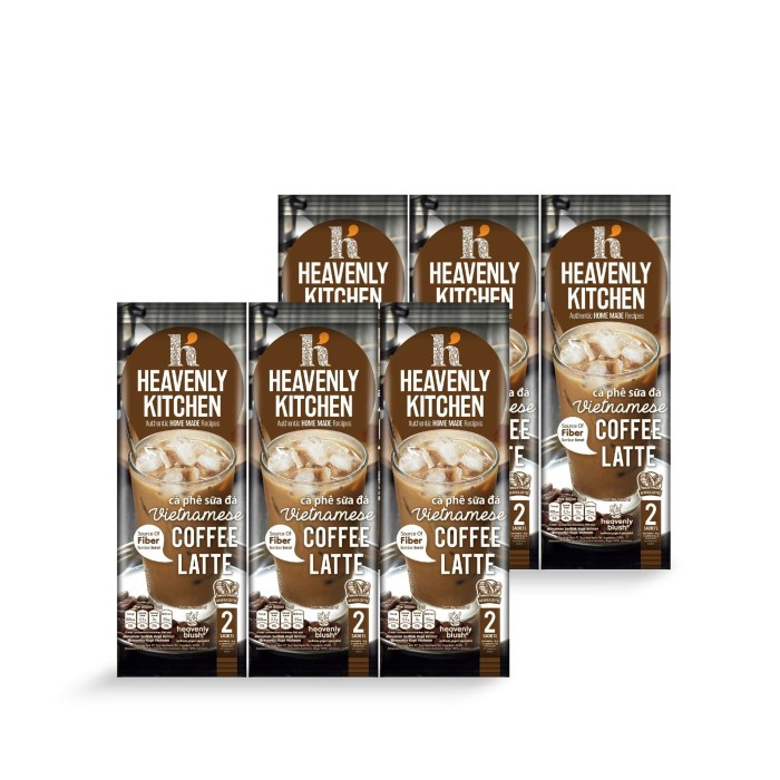 

ge01fgf Heavenly Kitchen Vietnamese Coffee Latte 6 X 48Gr Ds20X11