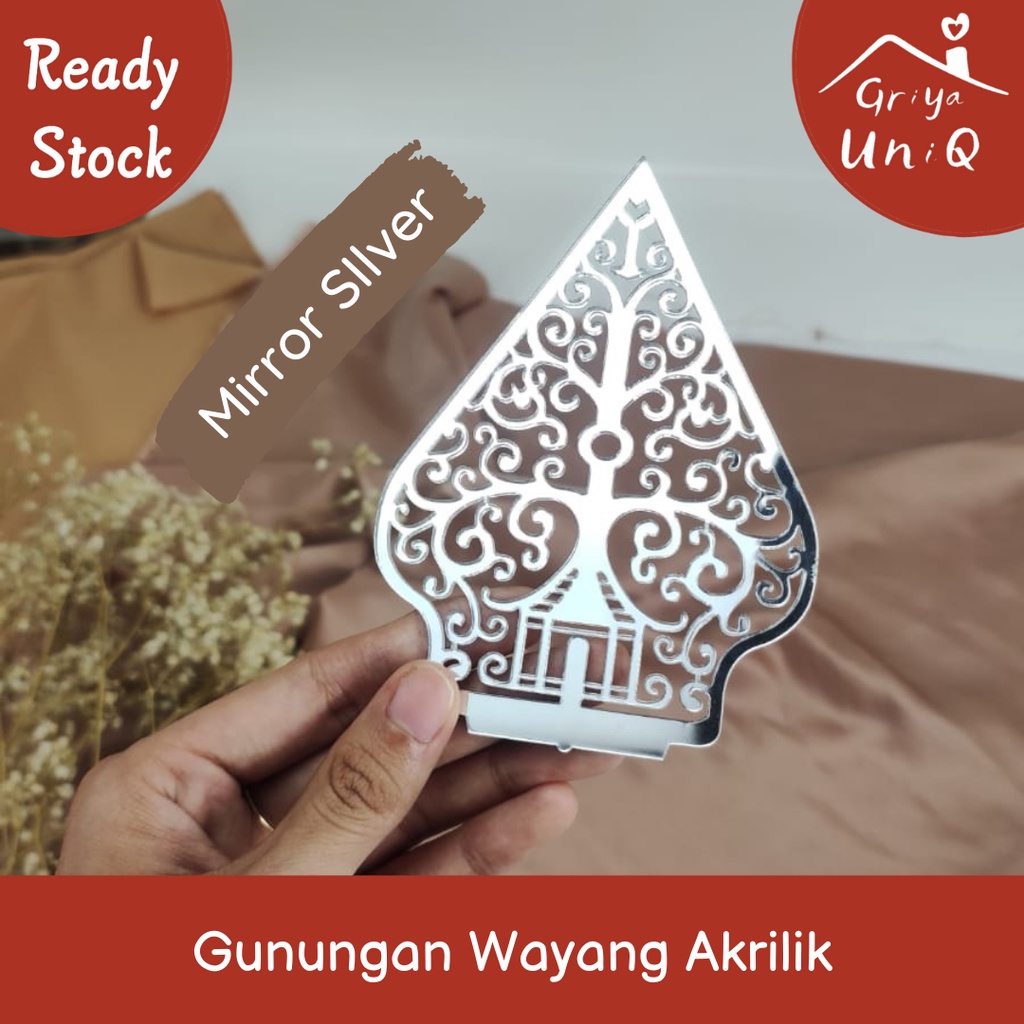 Gunungan Wayang Akrilik Mirror