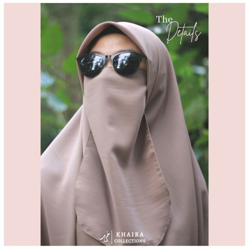 Khimar Segiempat Instan
