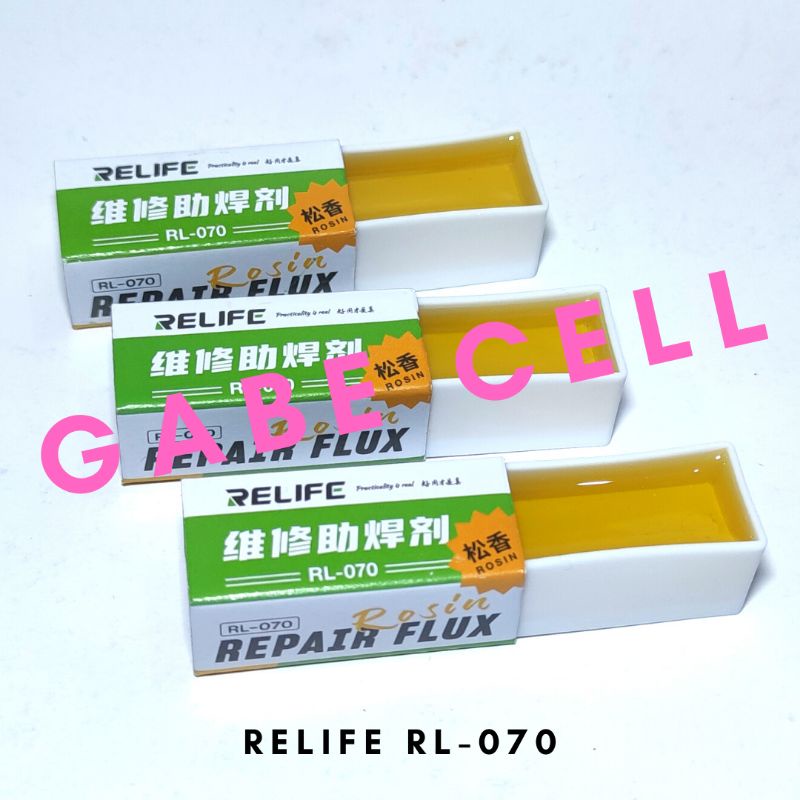 ROSIN FLUX RELIFE RL-070 ALAT SERVIS