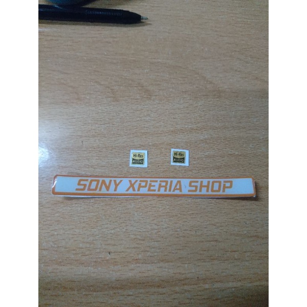stiker hires audio premium tempelan hires audio skin hires audio premium nfc walkman w walkman untuk