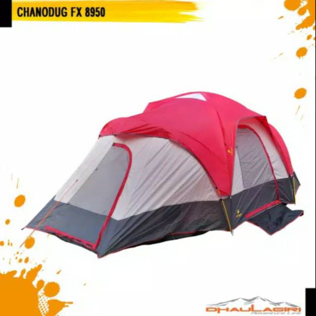 Tenda Camping Chanodug FX 8950 Kapasitas 8-10 Orang