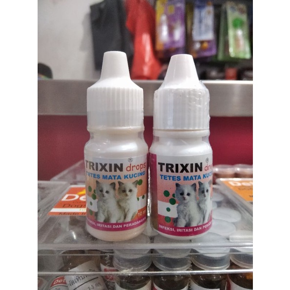 Trixin Drop 10ml Obat Tetes Mata kucing