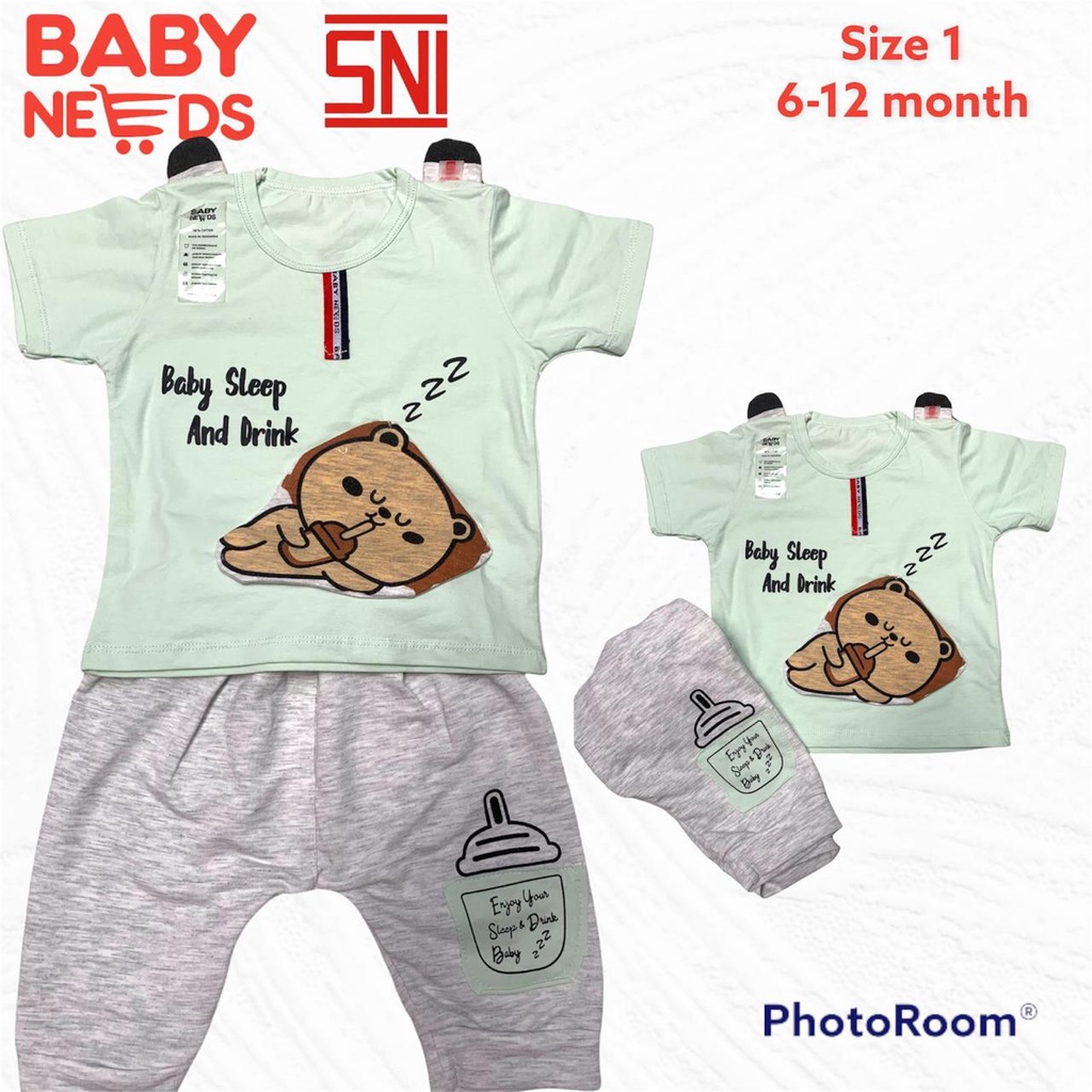 Setelan Baju Bayi / Baju Anak Baby Needs