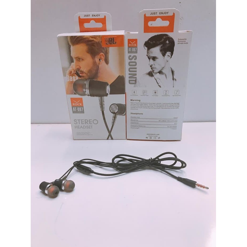 Zuki Store HANDSFREE / HEADPHONE / EARPHONE / HEADSET JBL AT 087