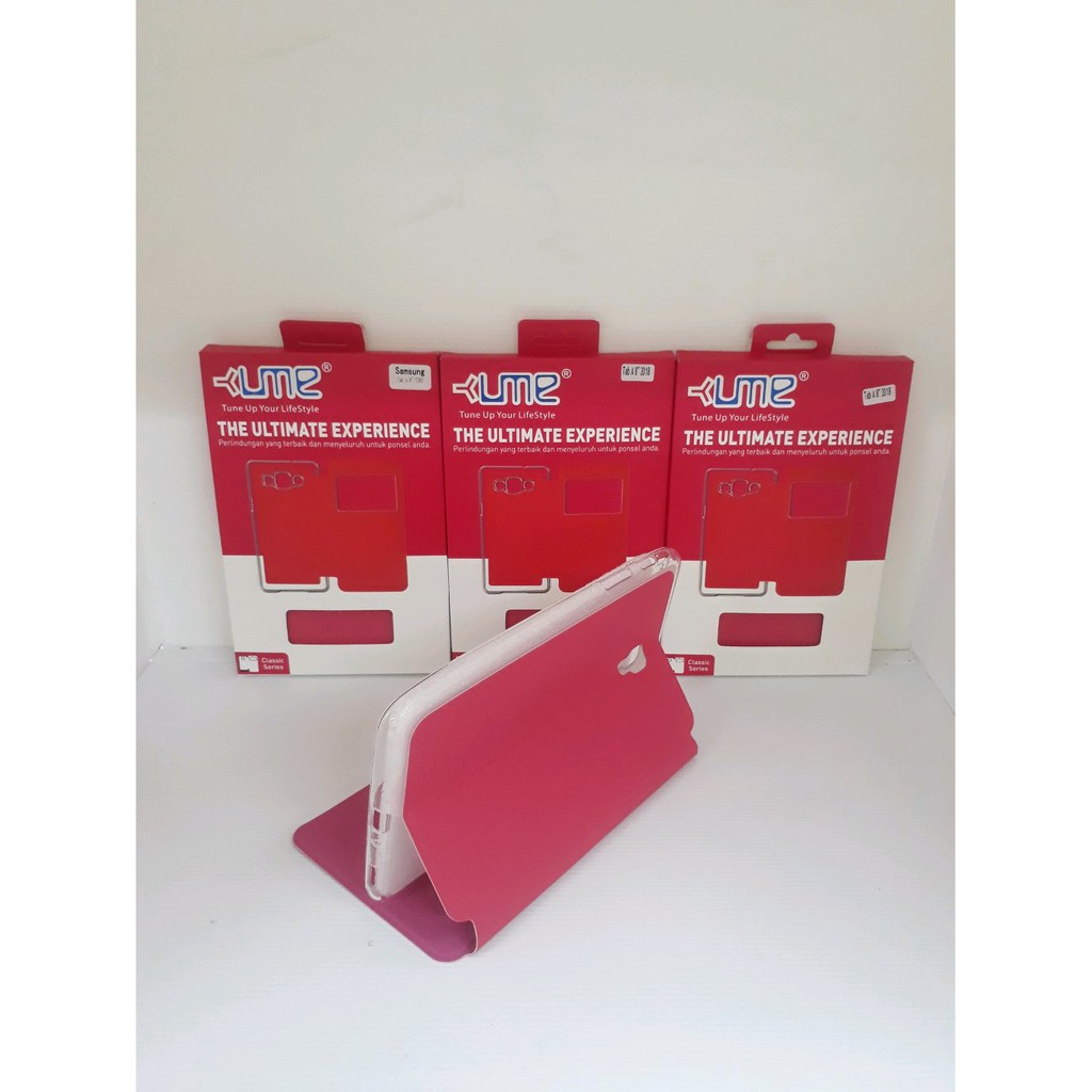 Flip Cover SAMSUNG TAB A.8 2018 warna Pink