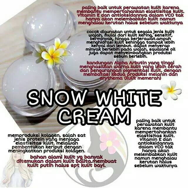 SNOW WHITE CREAM