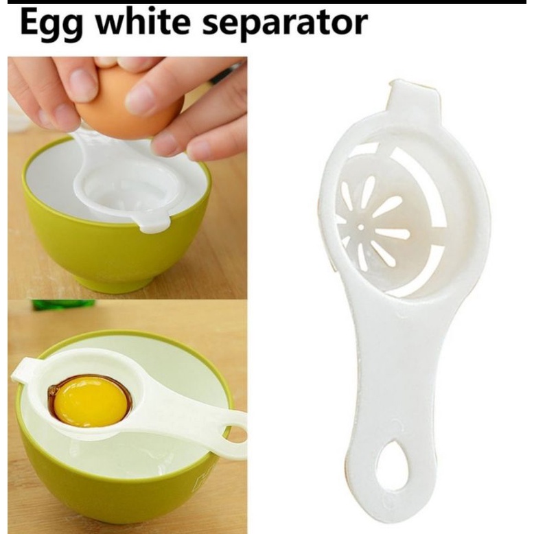 pemisah kuning telur egg separator saringan plastik