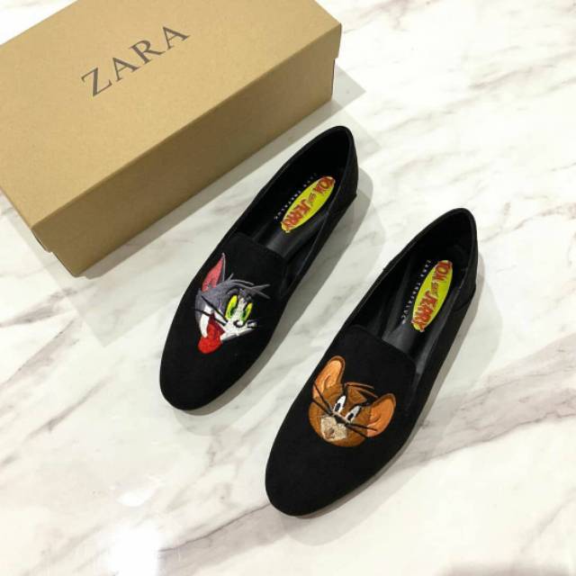 Zara flat shoes