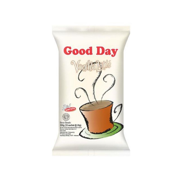 

goodday vanilla latte 1 renceng