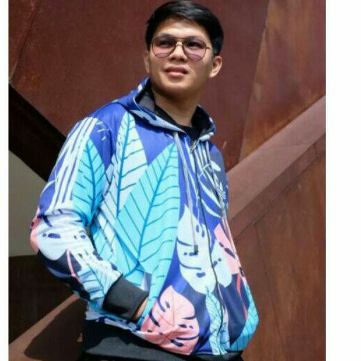 La-joshop-JAKET CASUAL TRACKTOP ADIDAS MIROR/ JAKET FULL PRINT PRIA WANITA