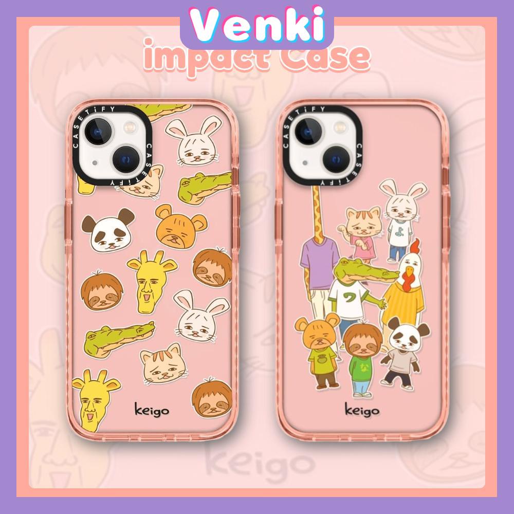 iPhone Case Silicone Soft Case Clear Case Thick TPU Camera Protection Frame Shockproof Case Translucent Pink Cartoon Animal Cute Style For iPhone 13 Pro Max iPhone 12 Pro Max iPhone 11 Pro Max iPhone 7 Plus iPhone XR XS MAX 12 pro X/XS Pro Plus 7 Max 13