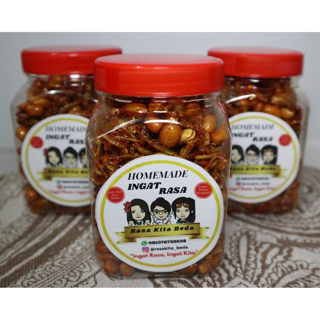 

TERI SAMBAL KACANG KERING PEDAS MANIS (GURIH DAN RENYAH) - RASA KITA BEDA