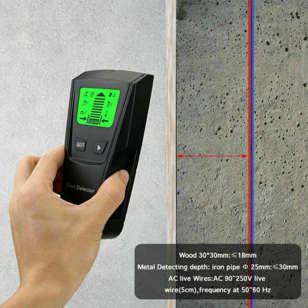 Solighter Stud Finder Multifungsi Tangan Pegang Kabel Deteksi Listrik Metal Wire Detector