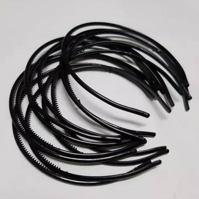 BANDO LIDI HITAM/ BANDO LIDI SLIM HITAM/ BANDO PRIA WANITA PER PCS