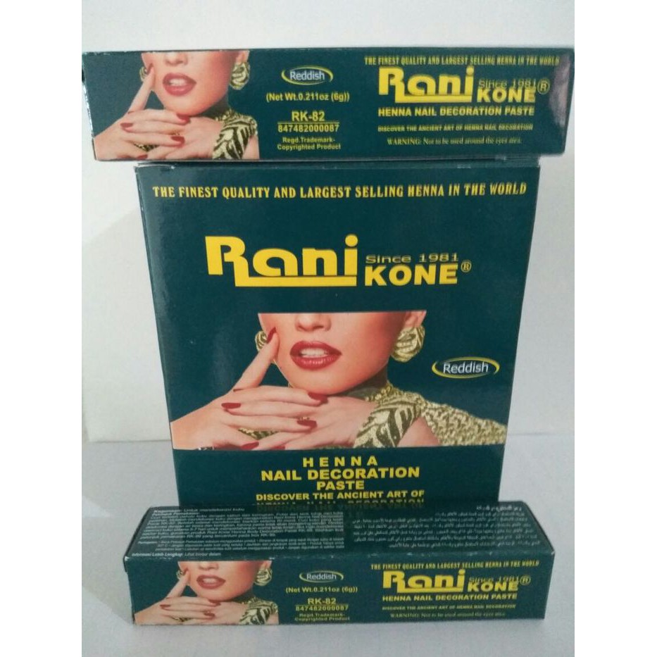 Rani pacar kuku asli Arab kone